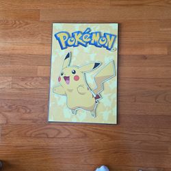 Pokémon 3-D Wood Wall Art