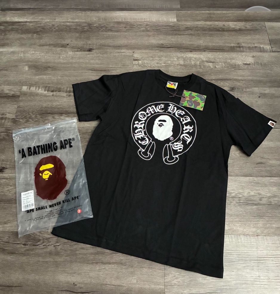 Bape X Chrome hearts Tee shirt