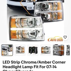 Chevy Silverado led headlights