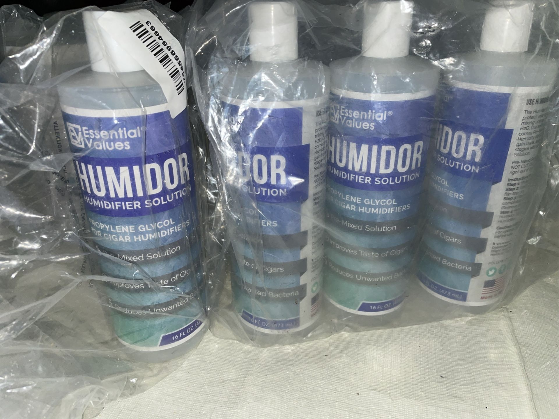 4 Cigar Humidor Solution Best 16 oz Propylene Glycol Formula Cigar Humidifiers