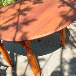 Super Expansion Small Antique Oak Dining Table 