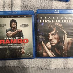 Rambo Movies 1 and 4