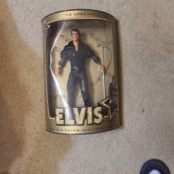 1993 Hasbro Elvis Presley '68 Special 12” Doll