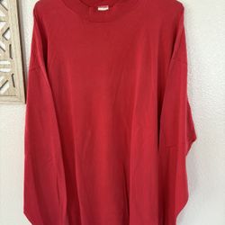 Vintage Russell Athletic Red long sleeve shirt Sz XL