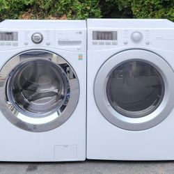 LG Washer And Dryer Electric 