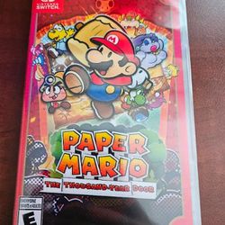 Paper Mario The Thousand Year Door Nintendo Switch Sealed