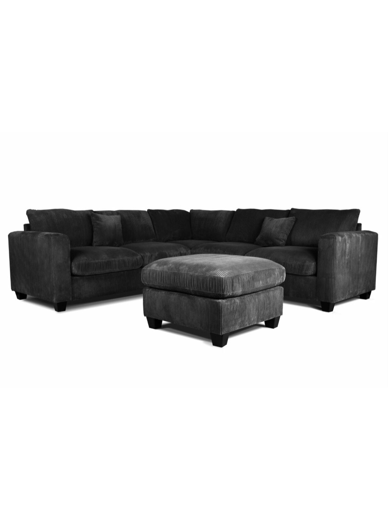 Sectional Sofa With Ottoman Brand New