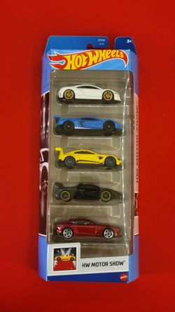 Hot Wheels Motor Show 5-Pack HTV49