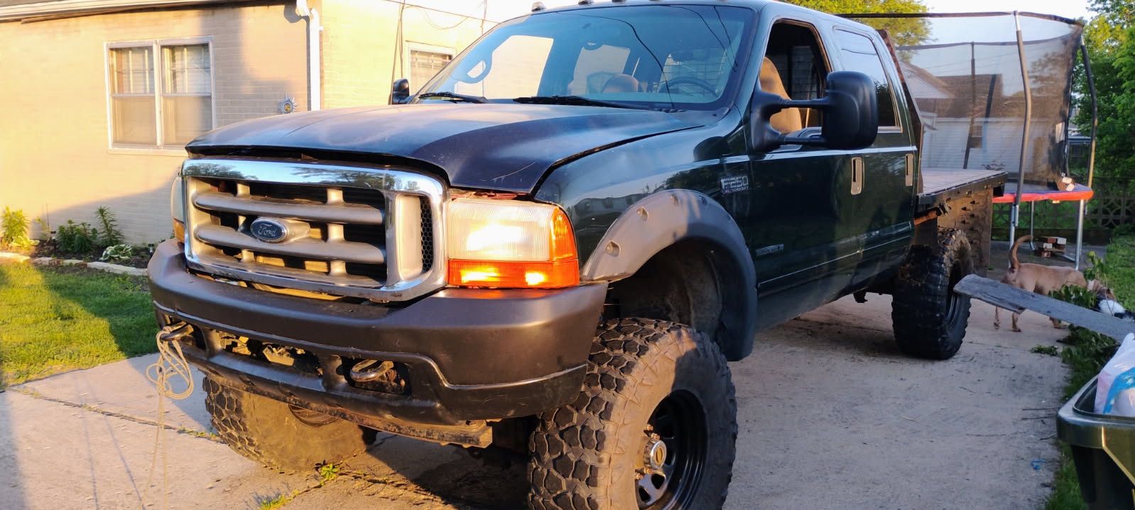 Ford F250 Lofted 10 Inches With New 37s
