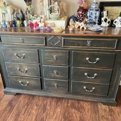 11 drawer Chest, Antique