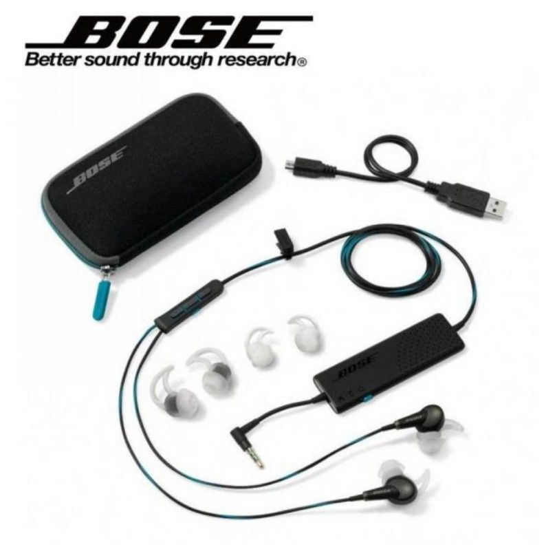 Bose QuietComfort 20 Acoustic Noise Cancelling Headphones, Samsung and Android Devices, Black
