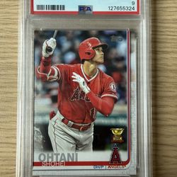 2019 Topps #250 Shohei Ohtani PSA 9 Mint | Angels Superstar | Early Career Card