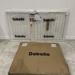 Extra Wide Pet Gate / Baby Gate - Fits Openings 36” - 57”