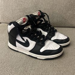 Womens Nike Dunk High Pandas 