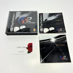 Sony Playstation 1 Gran Turismo 2 Complete With Manual Video Game