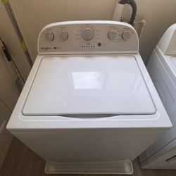 Whirlpool 3.8 cu. ft. Top Load Washer, almost new, still in warranty, w/ 5-yr Geek Squad Protection!