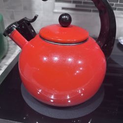 Red  Teapot