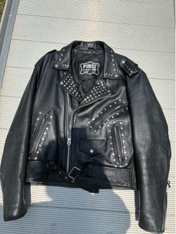 Vintage FIRST Men’s Biker Jacket