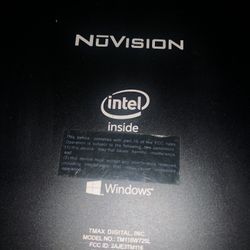 Nuvision 2 In 1 Windows Tablet Laptop
