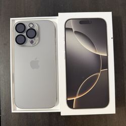 Iphone 16 Pro 256gb UNLOCKED