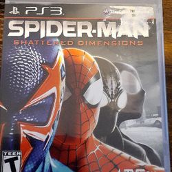 PS3 SPIDER-MAN Shattered Dimensions (funciona em consoles dos EUA
