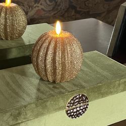 Set of 2 Luminara battery candles