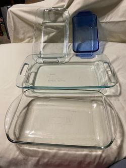 Set of 4 Glass Bakeware