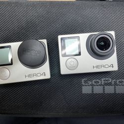 GoPro hero 4 Black And Hero 4 Silver