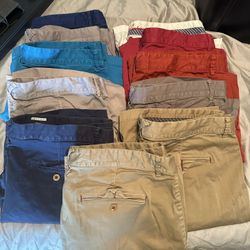 SIZE 38 Lot Robert Graham Men's Shorts 11 Pairs Classic Fit