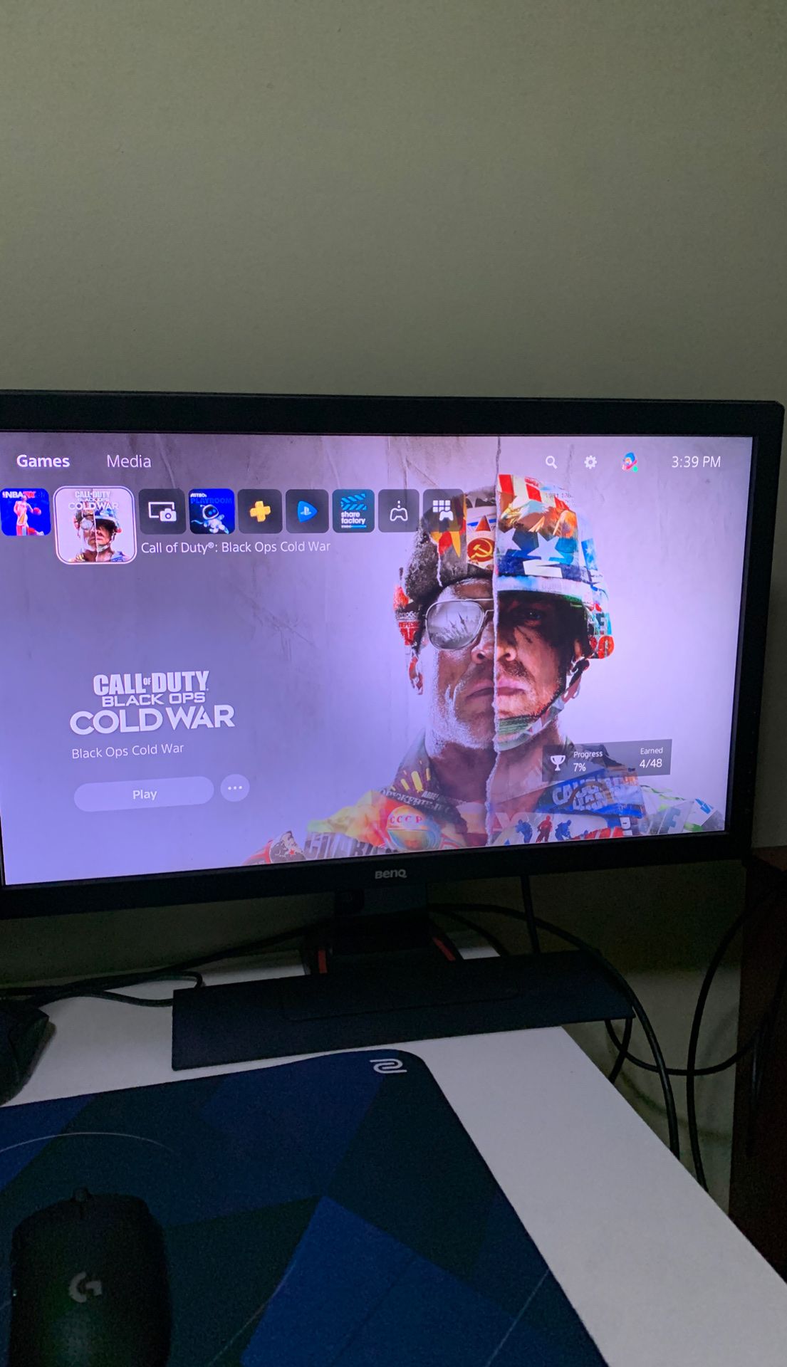 BENQ gaming monitor, ps5, ps4 , Xbox, pc