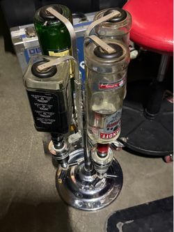 Wine tower for 4  bottles