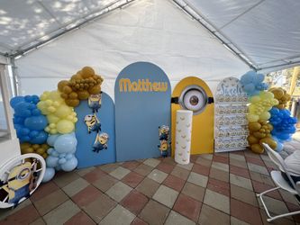 Minions Birthday Set Up