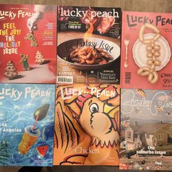 Lucky Peach magazines 