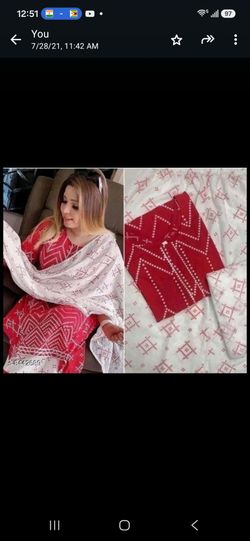 Indian Pakistani Readymade Summer Outfit