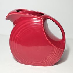 Fiestaware Scarlet Disc Pitcher