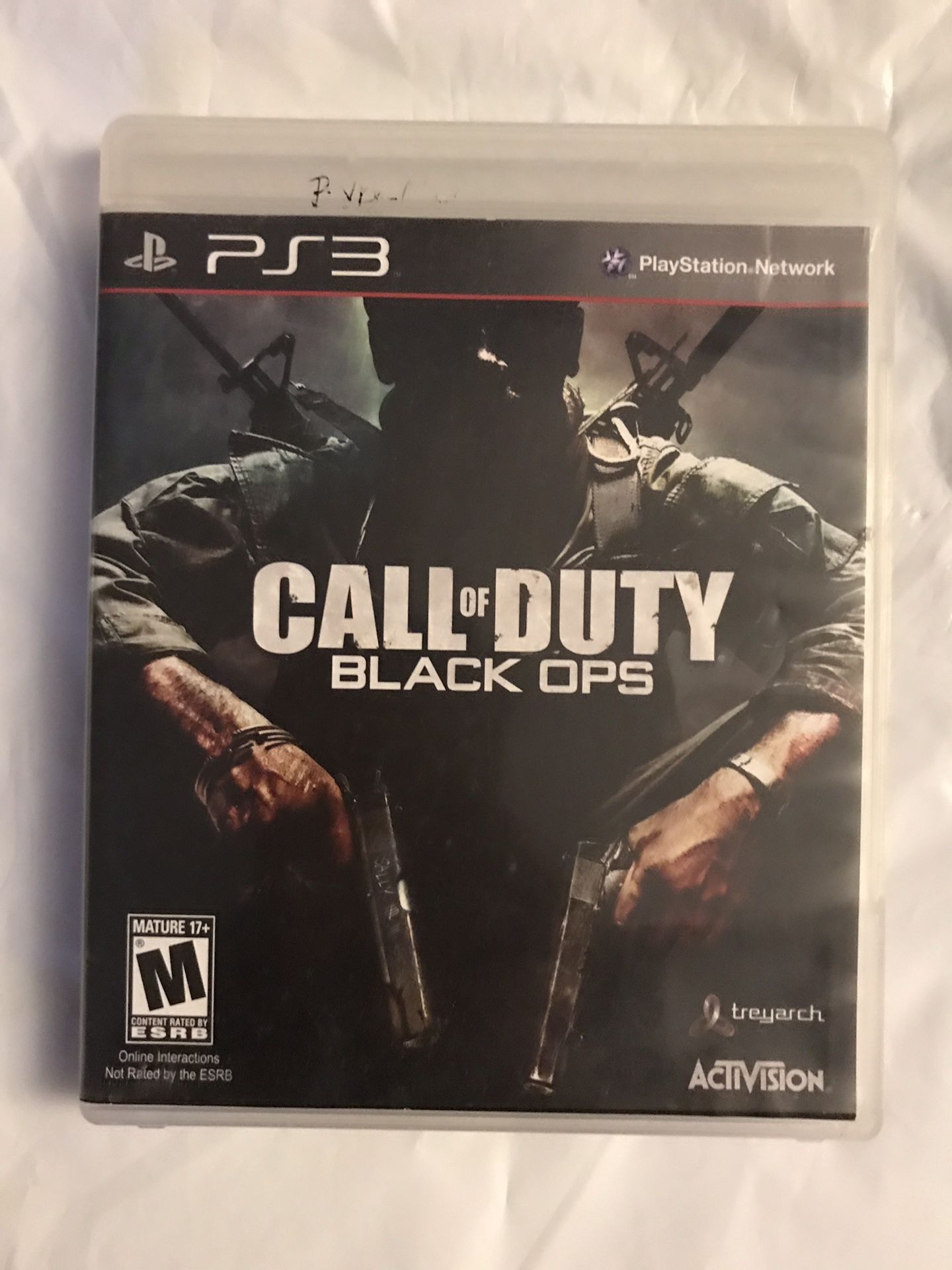 PS 3 Call of Duty Black OPS Game