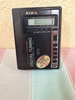 Vintage AIWA HS-T51 Digital Tuning Stereo Cassette Player and Radio
