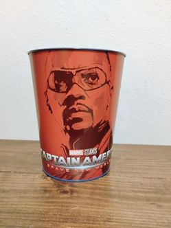 Captain America Brave New world popcorn tin