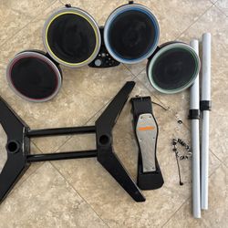 Rock band drum kit for xbox 360