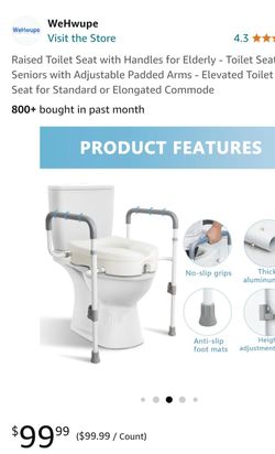 Raised Toilet Seat