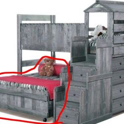 Bed Frame From The Fort Bunk Bed Just The Bottom Bed