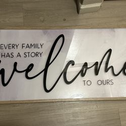 Welcome Sign