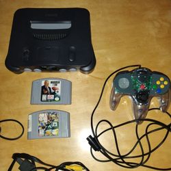 Nintendo 64 Game Console N64 gaming Unit Games Controller 