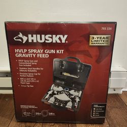Husky
HVLP and Standard Gravity Feed Spray Gun Kit