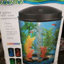 3 gallon 360 view Tank 