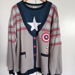 Captain America Christmas Sweater