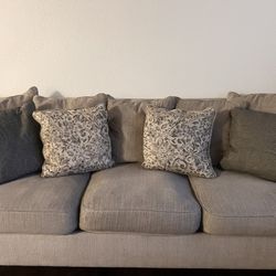 Tan couch