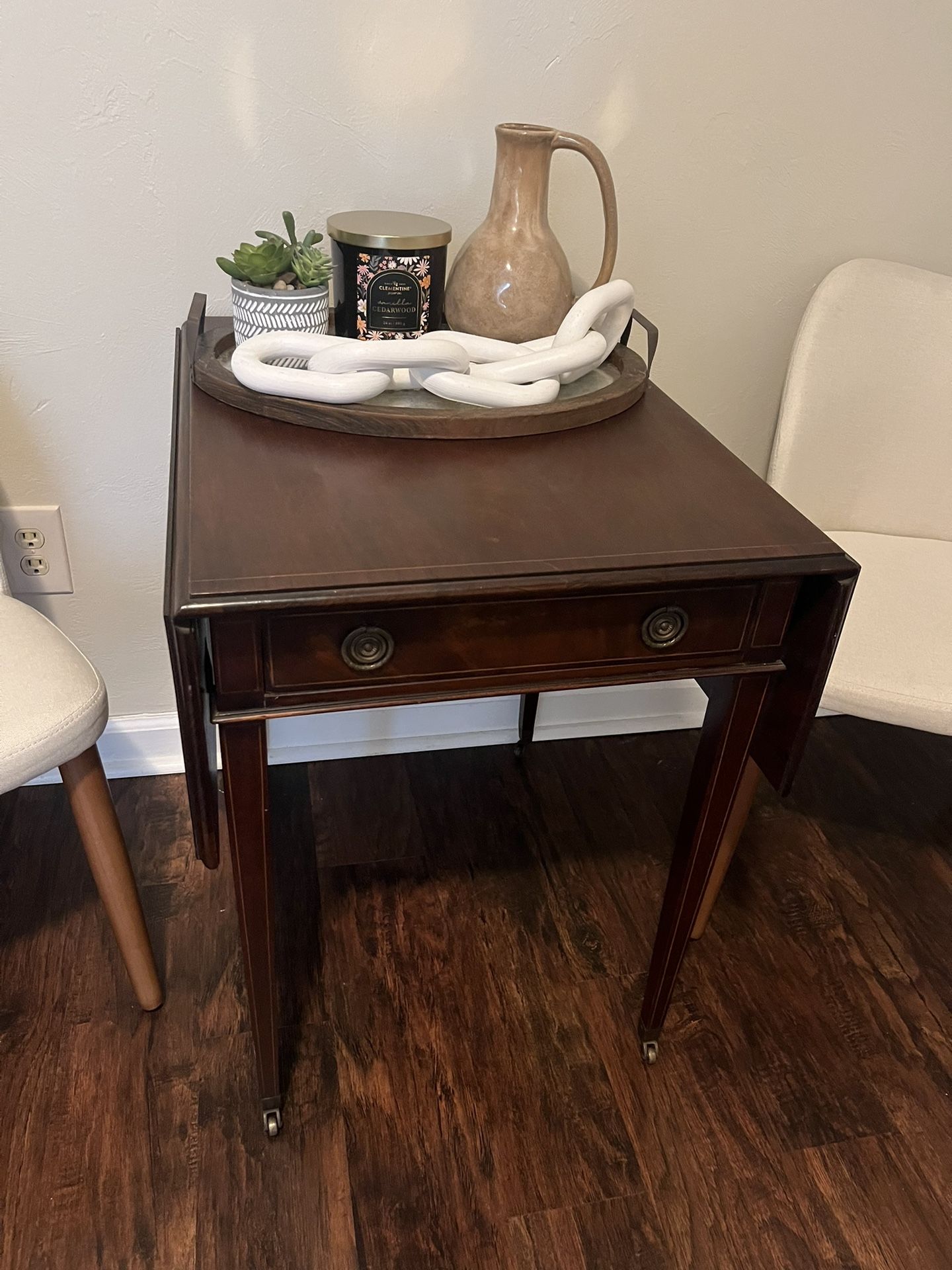 Mahogany Antique Side Tables