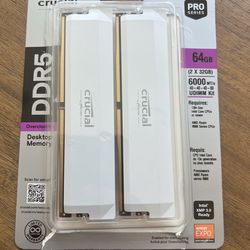 Crucial - Pro Overclocking 64GB (2 x 32GB) DDR5 6400