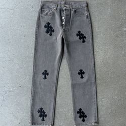Chrome Denim Leather Patch Levi’s 